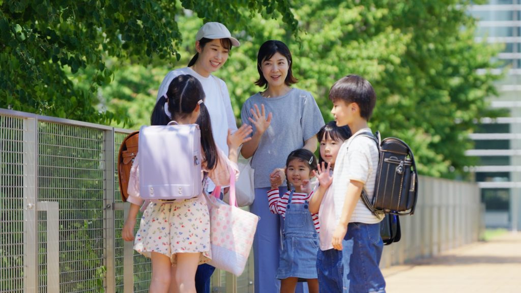 小学生の登校班イメージ